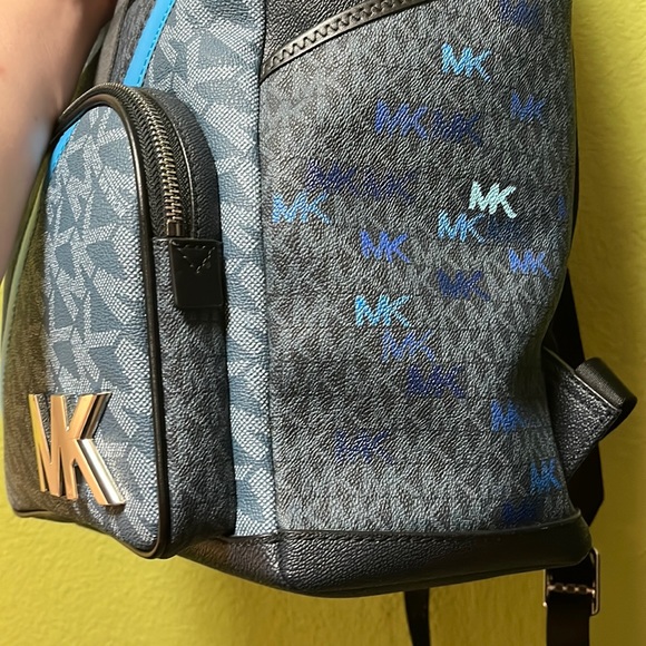 NWT Rare Num. Limit. Edition graffiti Michael Kors signature Cooper Men Backpack - Picture 4 of 9